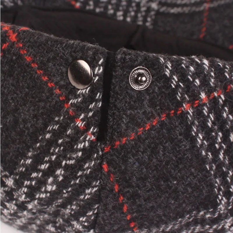 Men Winter warm Cap Plaid Newsboy Hats Berets Wool Flat Ivy Cap Classic Vintage Striped Beret Cap
Men Winter warm Cap Plaid Newsboy Hats Berets Wool Flat Ivy Cap Classic Vintage Striped Beret Cap