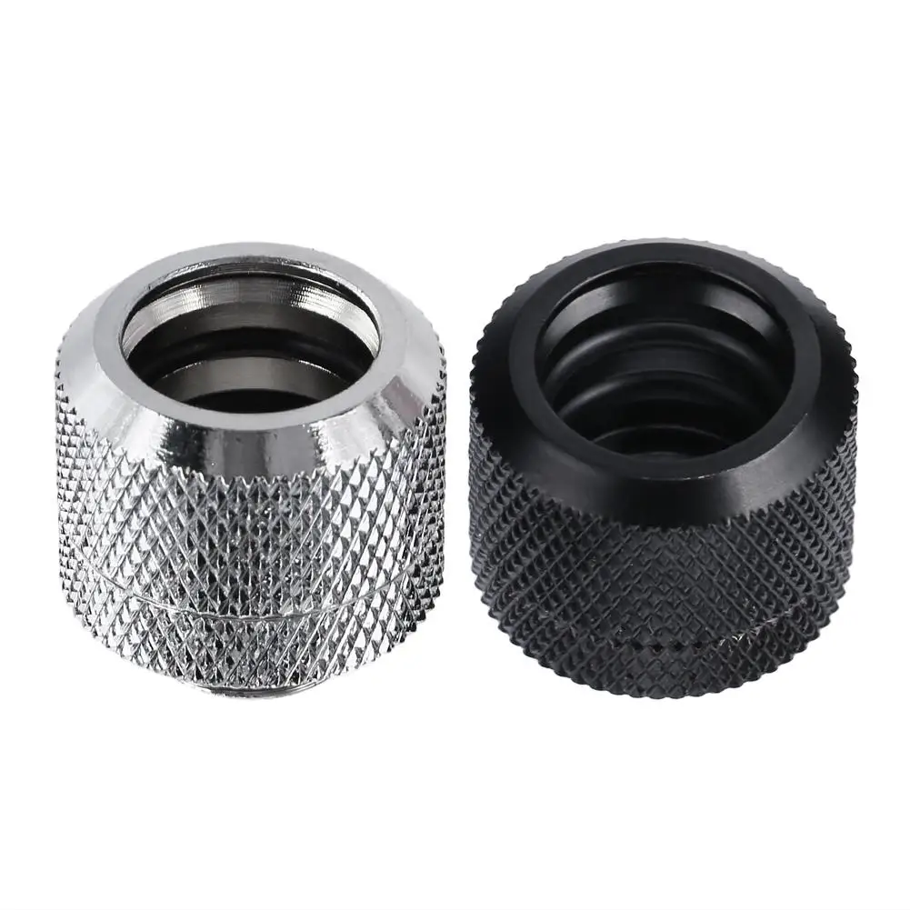 Water Cooling Fittings 14mm G1/4 Acrylic Hard Tube Fitting Hand Twist 3 Laps for PC Computer Water Cooling System Connector
Water Cooling Fittings 14mm G1/4 Acrylic Hard Tube Fitting Hand Twist 3 Laps for PC Computer Water Cooling System Connector