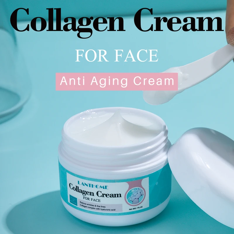 Collagen Face Cream Lifting Firming Anti-Aging Remove Wrinkles Fade Fine Lines Whitening Cream Brighten Moisturizing Skin Care
Collagen Face Cream Lifting Firming Anti-Aging Remove Wrinkles Fade Fine Lines Whitening Cream Brighten Moisturizing Skin Care