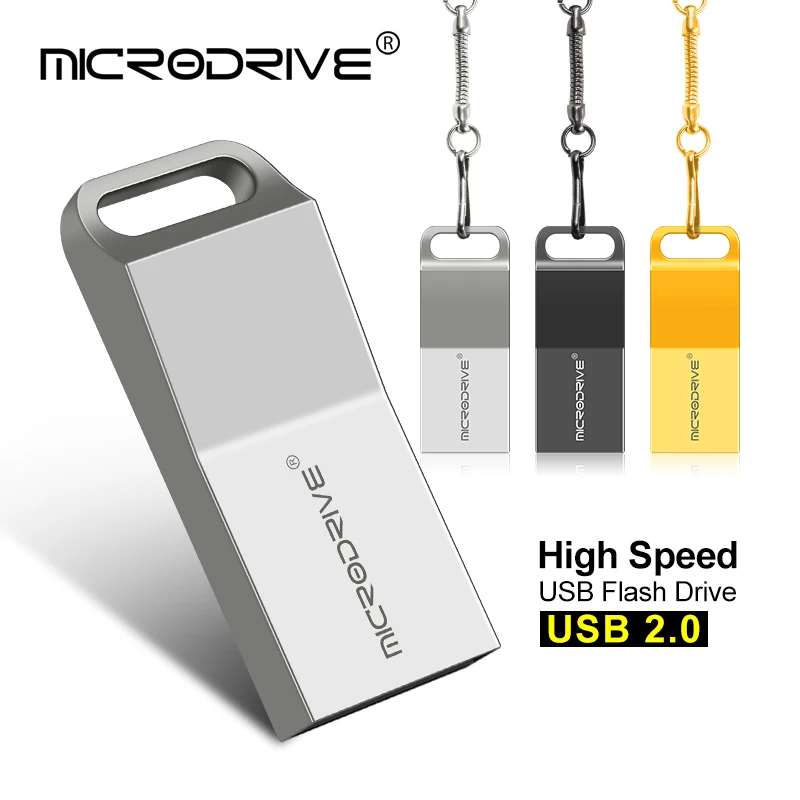 High Speed USB 2.0 Mini Flash Drive 16GB 32GB 64GB 128GB Pendrive Waterproof Metal usb flash drive Pen key chain memory Sticks
High Speed USB 2.0 Mini Flash Drive 16GB 32GB 64GB 128GB Pendrive Waterproof Metal usb flash drive Pen key chain memory Sticks