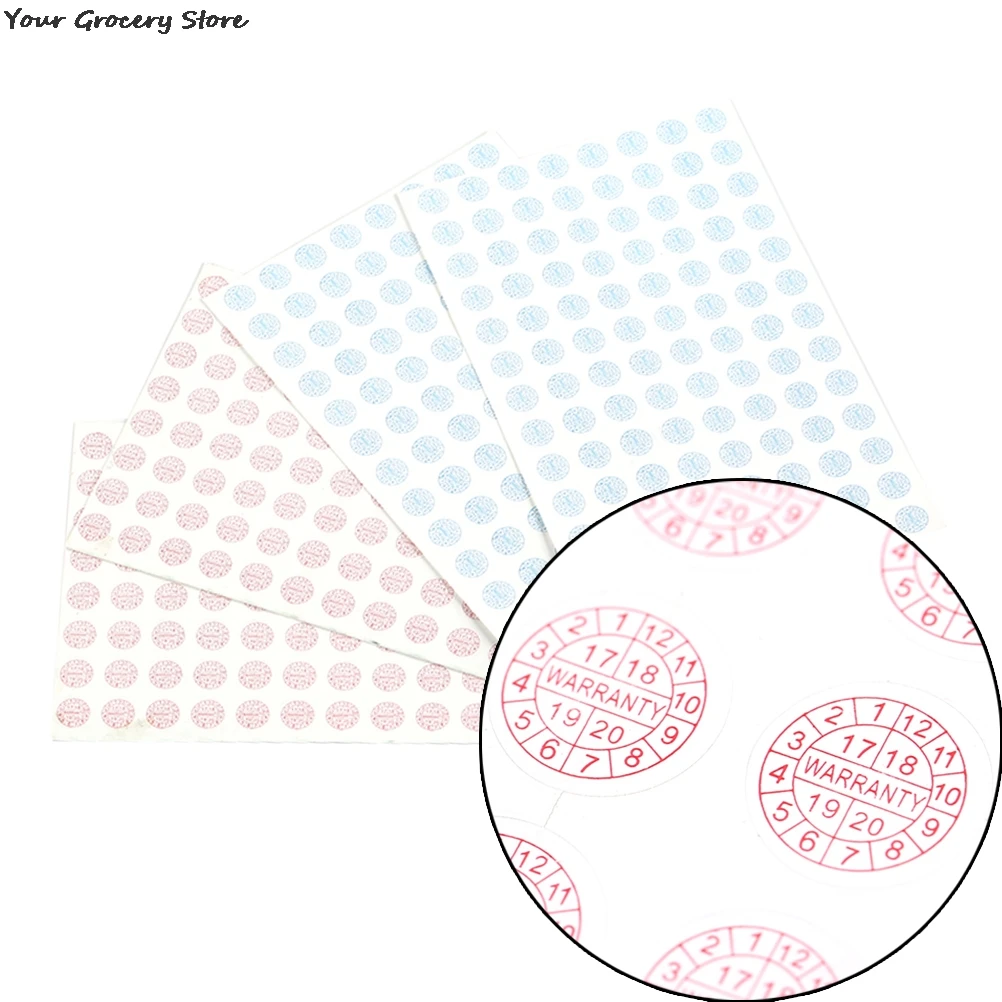 208pcs Warranty Sticker Security Seal Sticker 2018 2019 2020 Year Round Size 10*10mm Red Blue Color Fragile Label
208pcs Warranty Sticker Security Seal Sticker 2018 2019 2020 Year Round Size 10*10mm Red Blue Color Fragile Label