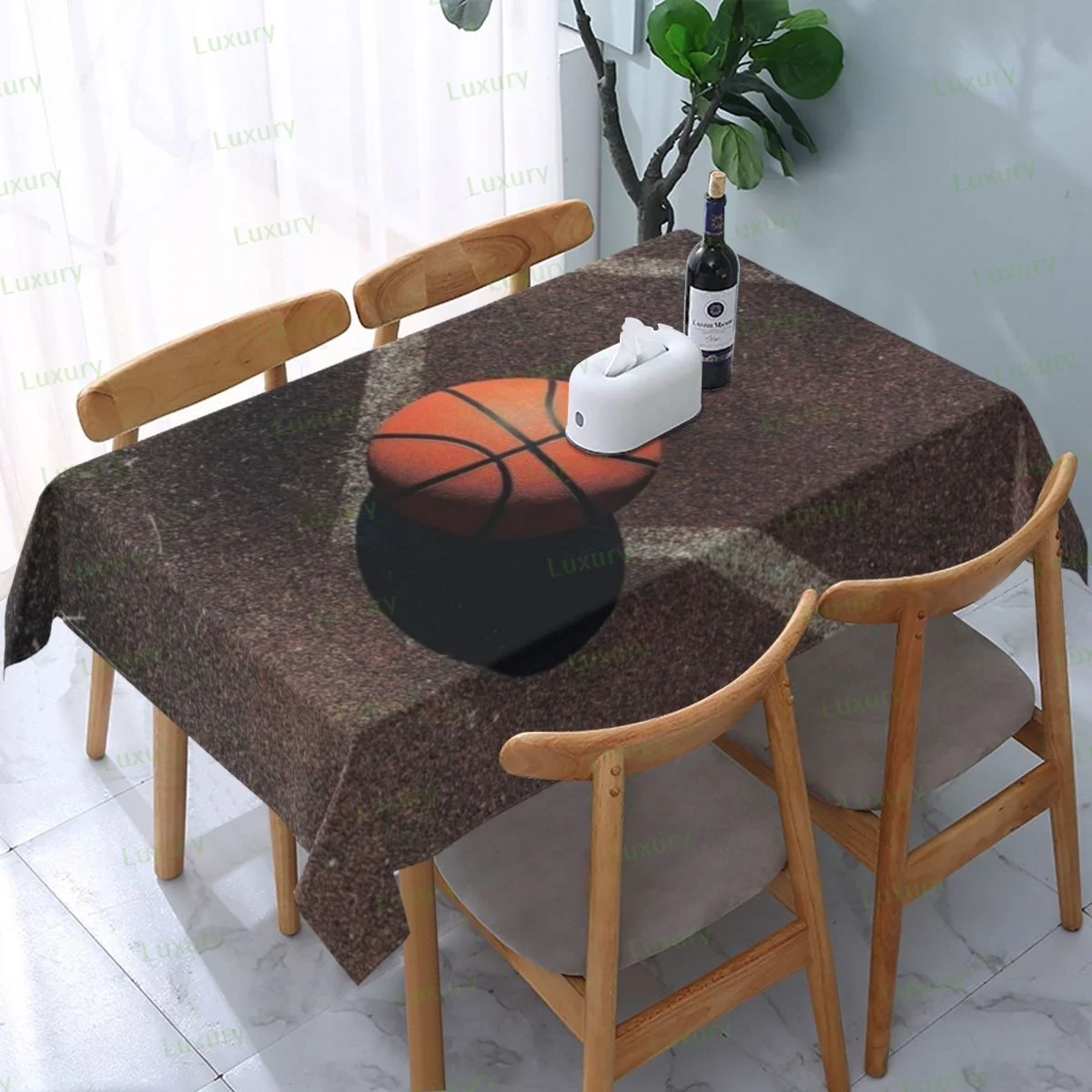 Tablecloth Rectangle 54 X 72 Inch Waterproof Table Cloth Anti Wrinkle Table Cover for Kitchen Dining Room
Tablecloth Rectangle 54 X 72 Inch Waterproof Table Cloth Anti Wrinkle Table Cover for Kitchen Dining Room