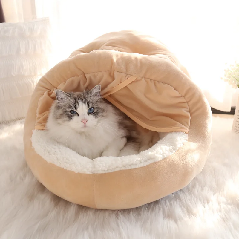 Removable Cover Pet Bed Winter Warm Plus Velvet Pet Bed Thicken Enclosed Cat Bed To Keep Warm Pet Kennel House Deep Sleep Kennel
Removable Cover Pet Bed Winter Warm Plus Velvet Pet Bed Thicken Enclosed Cat Bed To Keep Warm Pet Kennel House Deep Sleep Kennel