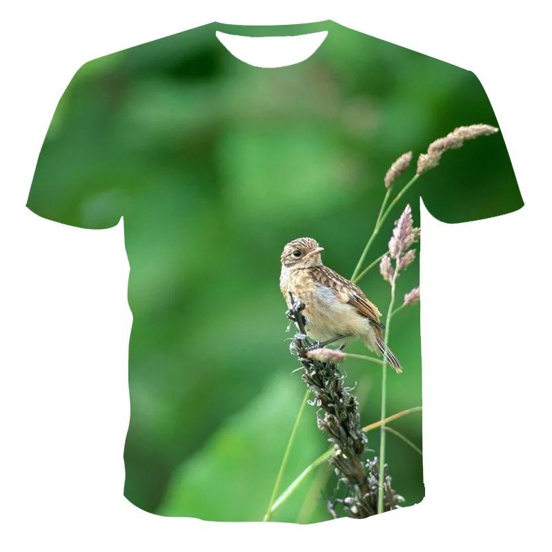 2021 summer men's 3DT shirt bird on the tree men's T-shirt loose round neck casual T-shirt
2021 summer men's 3DT shirt bird on the tree men's T-shirt loose round neck casual T-shirt