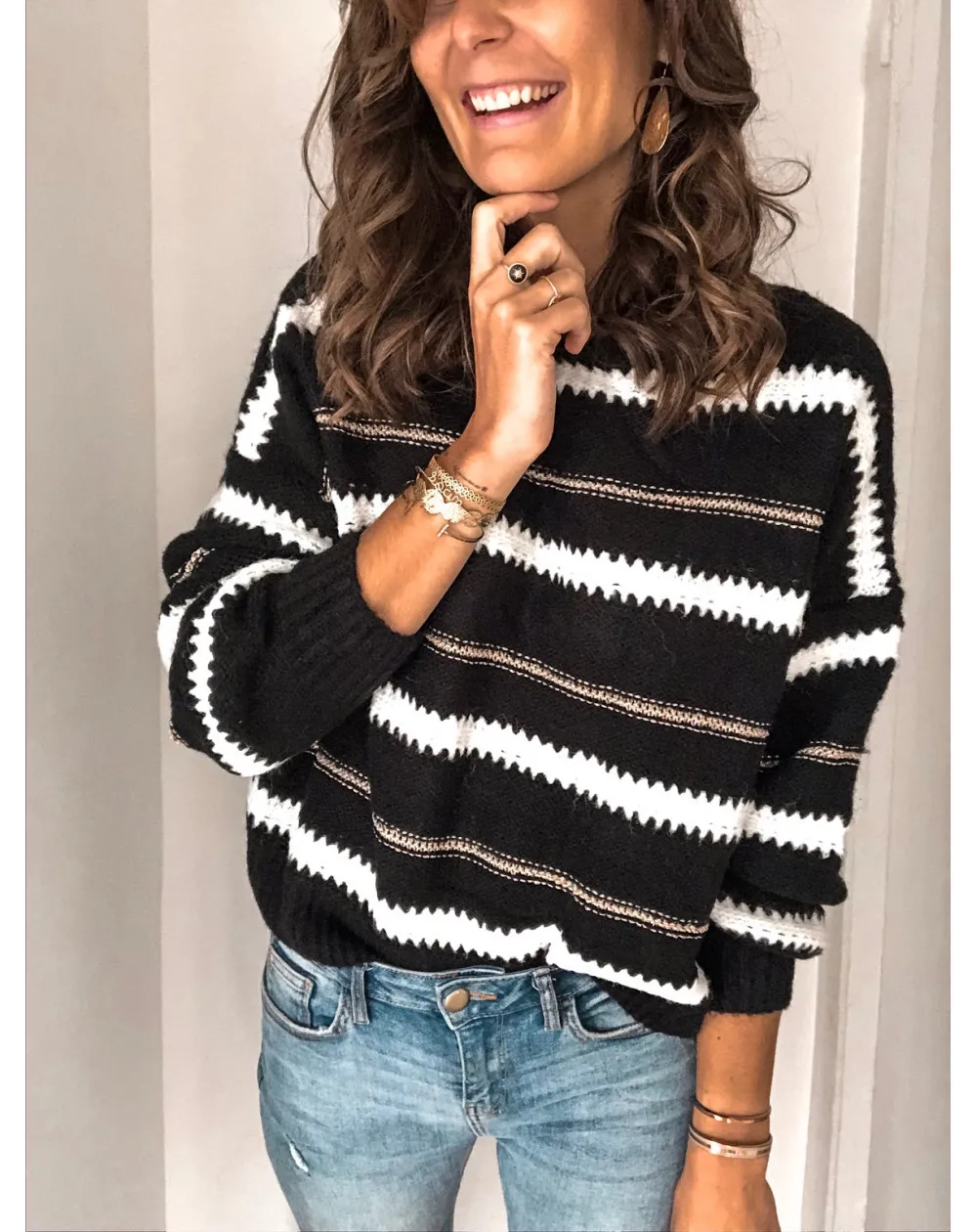 Womens Wrap Neck Winter Autumn Warm Knit Tops Sweater Jumper Ladies Casual Long Sleeve Loose Blouse Shirts Pullovers
Womens Wrap Neck Winter Autumn Warm Knit Tops Sweater Jumper Ladies Casual Long Sleeve Loose Blouse Shirts Pullovers