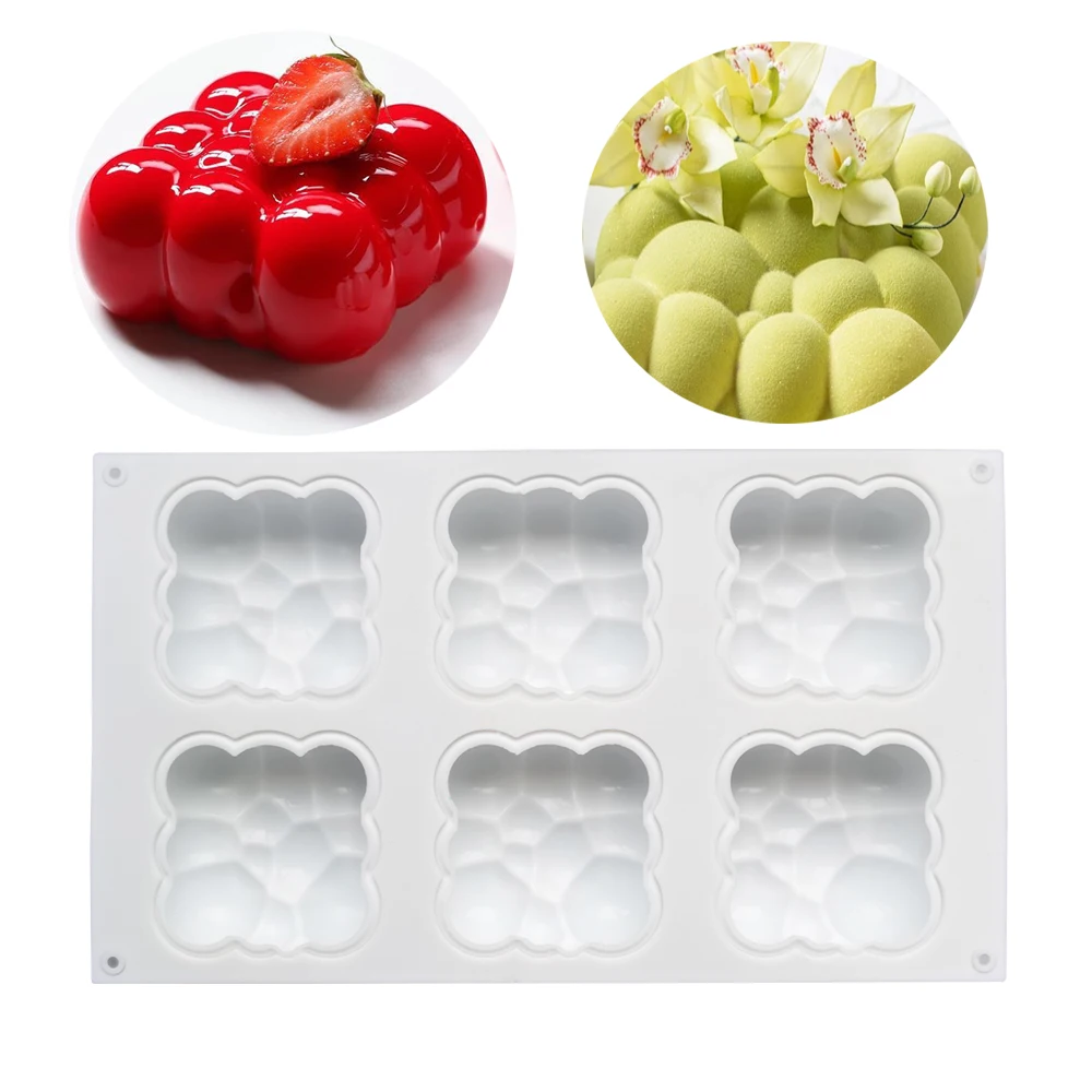 Silicone Cake Mold Nonstick Heat Resistant Reusable Baking Tools Tray DIY Birthday Christmas Bakeware Cloud Shape Mousse Mould
Silicone Cake Mold Nonstick Heat Resistant Reusable Baking Tools Tray DIY Birthday Christmas Bakeware Cloud Shape Mousse Mould