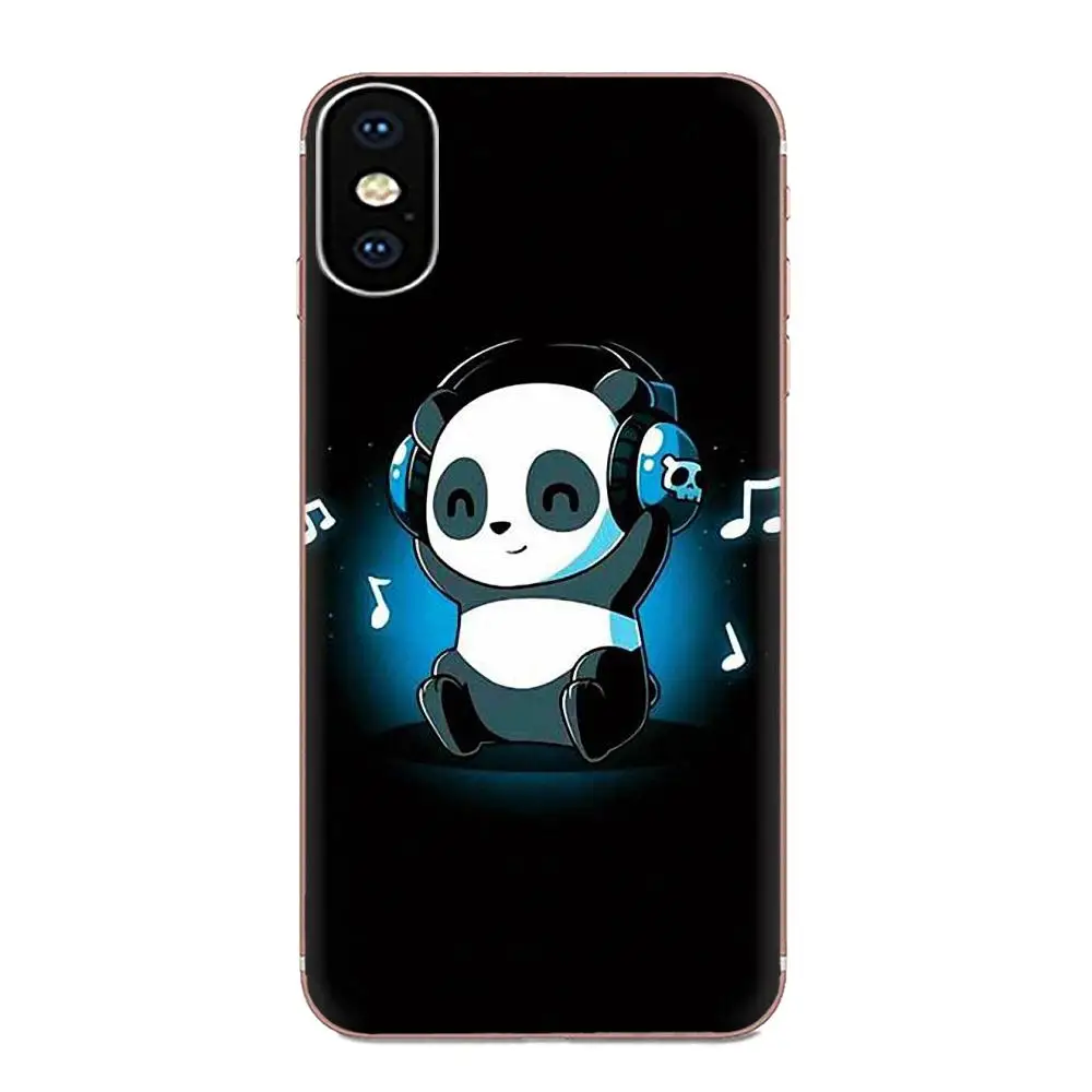 Для Apple iPhone 4 4S 5 5C 5S SE 6 6S 7 8 11 Plus Pro X XS Max XR чехлы для телефонов Dabbing Panda | Мобильные