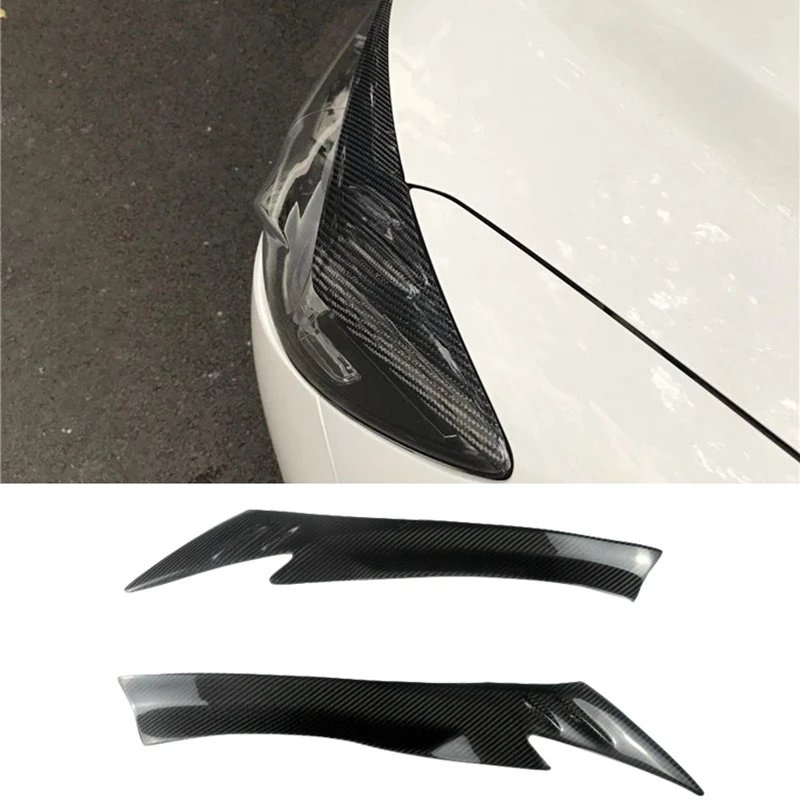for Mazda CX-5 CX5 2013- Carbon Fiber Front Headlights Eyebrow Lamp Eyelid Cover Sticker Trim
for Mazda CX-5 CX5 2013- Carbon Fiber Front Headlights Eyebrow Lamp Eyelid Cover Sticker Trim