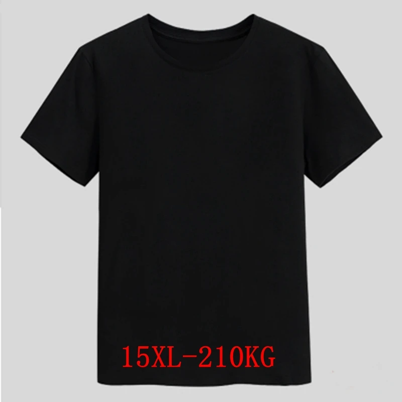 Men's Big T-Shirt Large Size 15XL 14XL 13XL 8XL 9XL 10XL 11XL 12XL Short Sleeve Round Neck Loose Casual Black Gray White
Men's Big T-Shirt Large Size 15XL 14XL 13XL 8XL 9XL 10XL 11XL 12XL Short Sleeve Round Neck Loose Casual Black Gray White