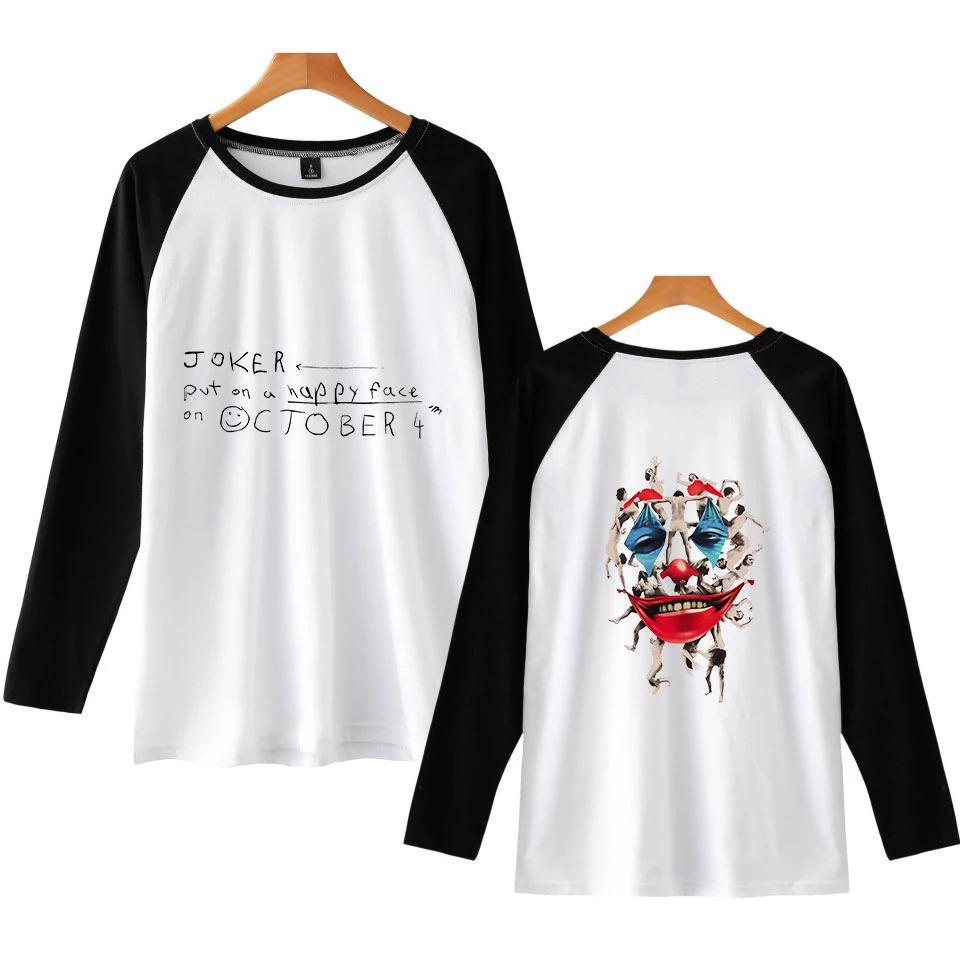 2019 hip hop street T-shirt fashion brand t shirts Patchwork printed joker harajuku men summer long sleeve
2019 hip hop street T-shirt fashion brand t shirts Patchwork printed joker harajuku men summer long sleeve