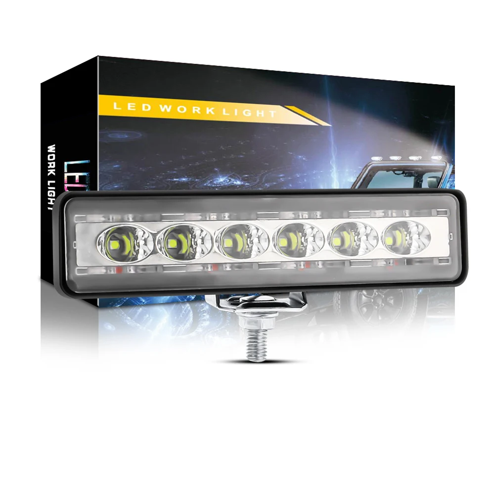 Work Light Bar 12V/24V LED Driving Lamp LED Flood Lights for Outdoor Camping Hiking Emergency Car Repairing Car SUV Boat Truck
Work Light Bar 12V/24V LED Driving Lamp LED Flood Lights for Outdoor Camping Hiking Emergency Car Repairing Car SUV Boat Truck