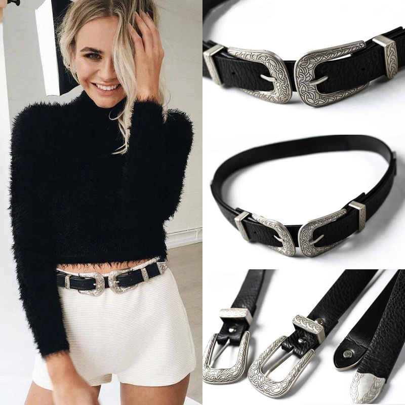 2019 Brand New Style Hot Fashion Women Lady Vintage Boho High Quality Metal Leather Double Buckle Waist Belt Waistband
2019 Brand New Style Hot Fashion Women Lady Vintage Boho High Quality Metal Leather Double Buckle Waist Belt Waistband