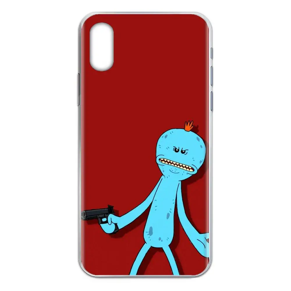 Мягкий чехол Mr Meeseeks Rick Ve Morty из ТПУ для Samsung Galaxy Note 5 8 9 S3 S4 S5 S6 S7 S8 S9 S10 5G mini Edge Plus Lite |