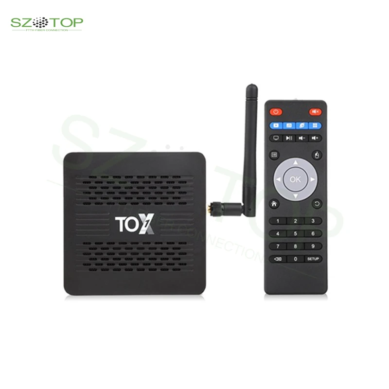 TOX1 Android TvBox 9 Smart Tv box 4GB 32GB tox 1 Amlogic S905X3 Wifi 1000M 4K Media Player Support Dolby Atmos Audio set top box
TOX1 Android TvBox 9 Smart Tv box 4GB 32GB tox 1 Amlogic S905X3 Wifi 1000M 4K Media Player Support Dolby Atmos Audio set top box