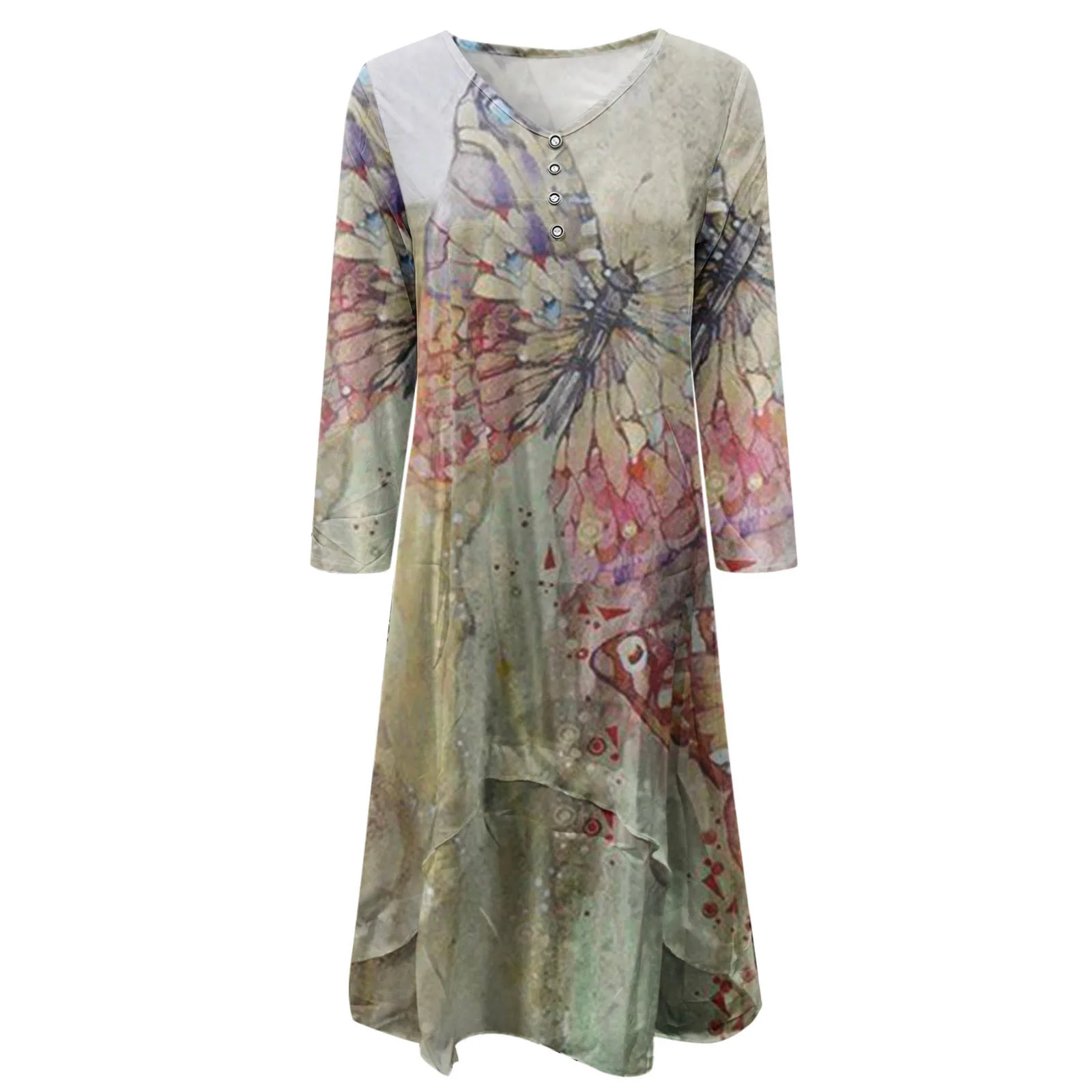 Women Bohemian Floral V Neck Button Long Dress 2021 Spring Autumn Casual Long Sleeve Party Holiday Vestidos Kaftan Robe Dresses
Women Bohemian Floral V Neck Button Long Dress 2021 Spring Autumn Casual Long Sleeve Party Holiday Vestidos Kaftan Robe Dresses