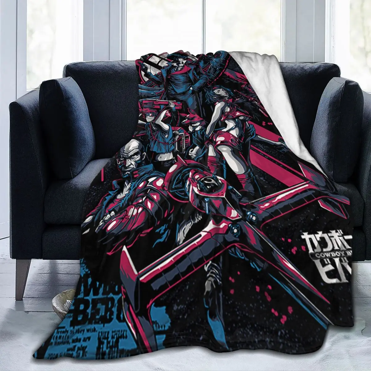 Couch Decor Cowboy Bebop Throw Blanket Gifts For Friend Fluffy Micro Fleece Blanket
Couch Decor Cowboy Bebop Throw Blanket Gifts For Friend Fluffy Micro Fleece Blanket