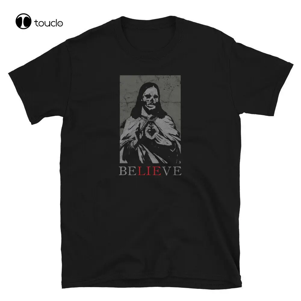 Occult Satan Jesus Lie Antichrist Atheist Hell Devil Gothic Design T-Shirt Tee Shirt Custom aldult Teen unisex fashion funny new
Occult Satan Jesus Lie Antichrist Atheist Hell Devil Gothic Design T-Shirt Tee Shirt Custom aldult Teen unisex fashion funny new
