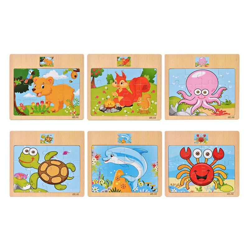 Cognitive Early Education Puzzle Toys Baby Jigsaw Toy Children 1-5 Years Old Cartoon Animal &Traffic Jigsaw Puzzles Wooden Board
Cognitive Early Education Puzzle Toys Baby Jigsaw Toy Children 1-5 Years Old Cartoon Animal &Traffic Jigsaw Puzzles Wooden Board
