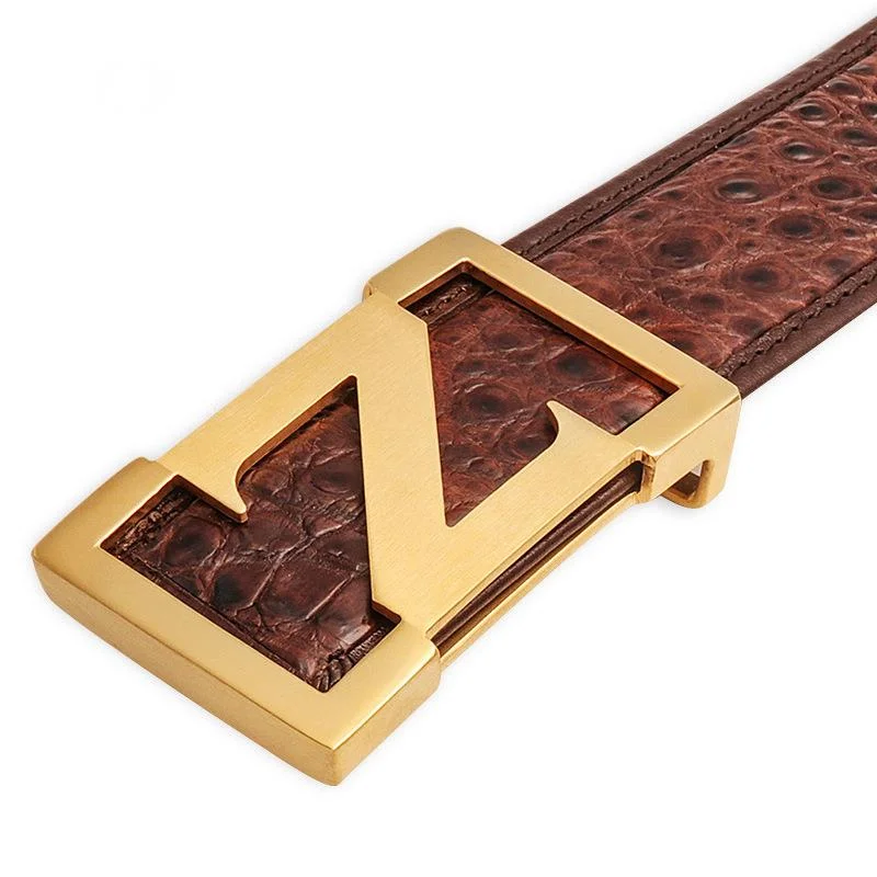 crocodile men's business smooth buckle luxury designer men genuine plate bone leather holographic g high quality free shipping
crocodile men's business smooth buckle luxury designer men genuine plate bone leather holographic g high quality free shipping