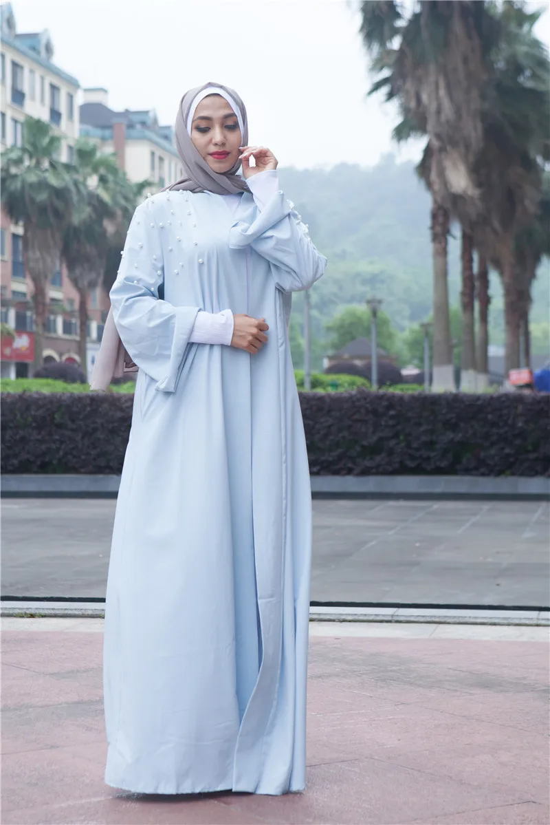 Muslim Dress Women Dubai Arab Dress Beading Lace-up Abaya Cardigan Kaftan Long Robe Islamic Ramadan Prayer Clothing Dresses
Muslim Dress Women Dubai Arab Dress Beading Lace-up Abaya Cardigan Kaftan Long Robe Islamic Ramadan Prayer Clothing Dresses