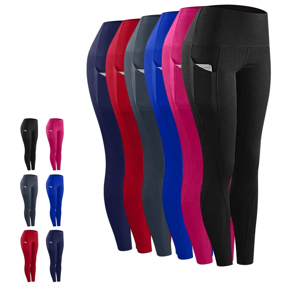 Women Workout Out Pocket Leggings Fitness Sports Running Soft Athletic Pants High Waist Running Leggings Workout Pants 1217
Women Workout Out Pocket Leggings Fitness Sports Running Soft Athletic Pants High Waist Running Leggings Workout Pants 1217
