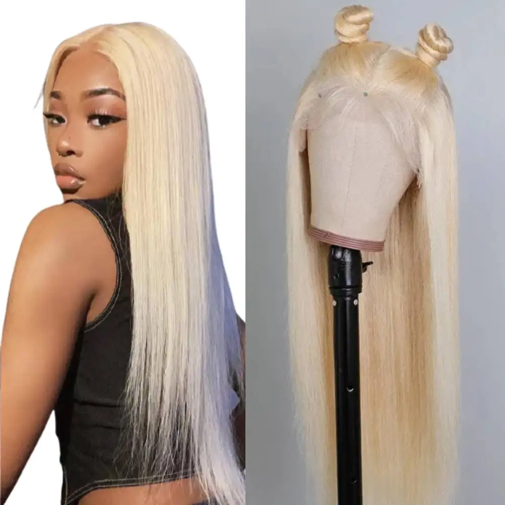 613 Lace Frontal Wig Human Hair 13x4 Blonde Lace Front Wig 150% Brazilian Straight Hair Remy Honey Blonde Wig for Women
613 Lace Frontal Wig Human Hair 13x4 Blonde Lace Front Wig 150% Brazilian Straight Hair Remy Honey Blonde Wig for Women