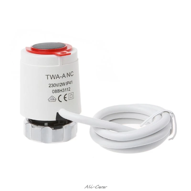 230V Normally Closed Thermal Electric Actuator for Underfloor Heating Manifold Electric Thermal Actuator Valve Durable
230V Normally Closed Thermal Electric Actuator for Underfloor Heating Manifold Electric Thermal Actuator Valve Durable