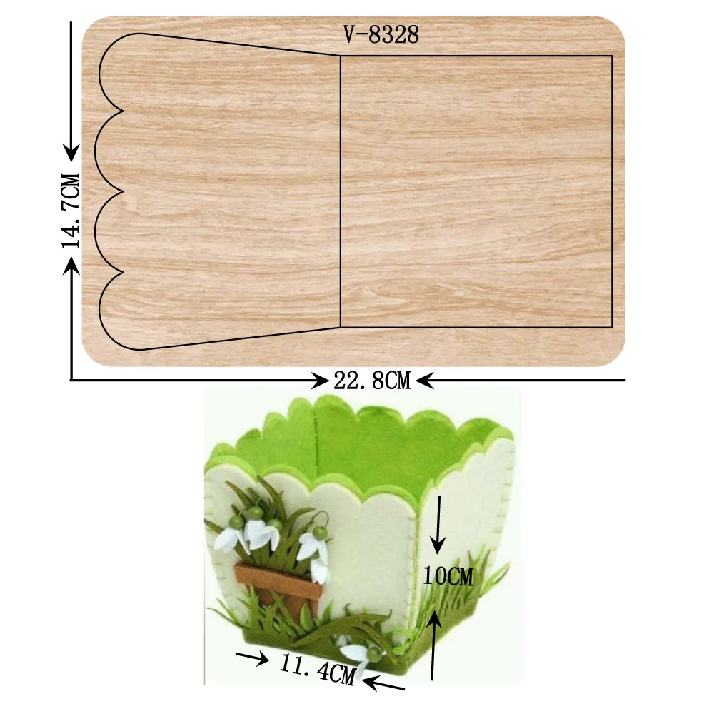 New Flower basket wooden dies cutting dies for scrapbooking Multiple sizes V-8328
New Flower basket wooden dies cutting dies for scrapbooking Multiple sizes V-8328