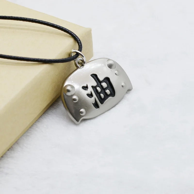 Japanese Anime Cosplay Narutos Akatsuki organization red cloud sign metal pendant Kakashi Uzumaki necklace Women Men Sharingan | Украшения