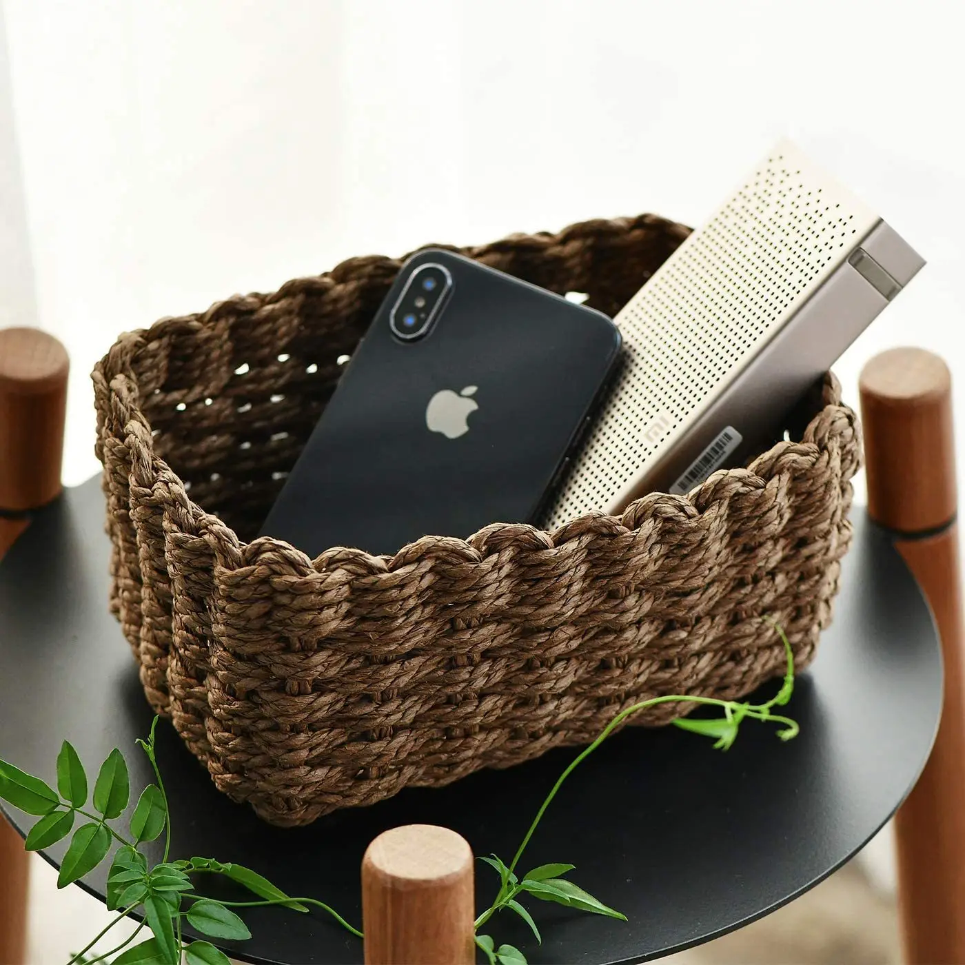 3PCS Wicker Rattan Storage Basket Makeup Cosmetics Holder Box Household Sundries Toys Organizer Paper Rope Woven Laundry Basket
3PCS Wicker Rattan Storage Basket Makeup Cosmetics Holder Box Household Sundries Toys Organizer Paper Rope Woven Laundry Basket