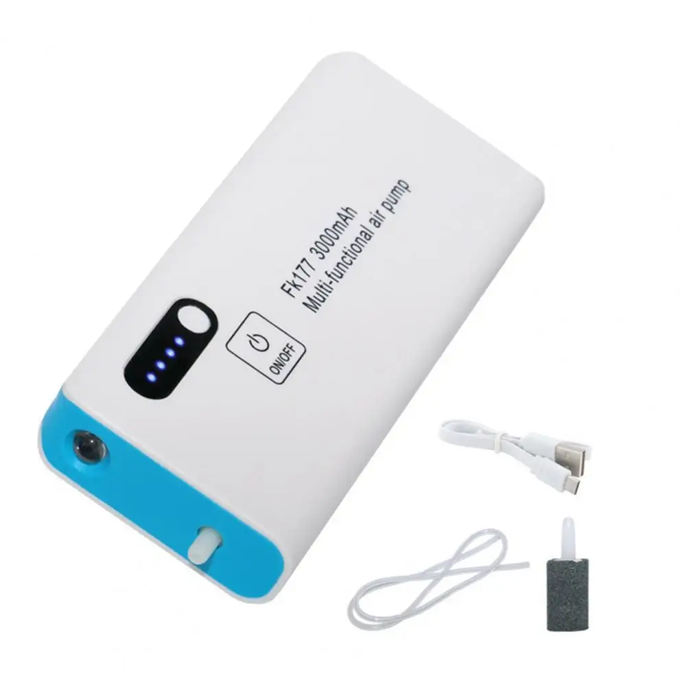 USB Rechargeable Air Pump Aquarium Multi-function USB Power Wide Application Mobile Power Oxygen Pump Outdoor Fishing
USB Rechargeable Air Pump Aquarium Multi-function USB Power Wide Application Mobile Power Oxygen Pump Outdoor Fishing