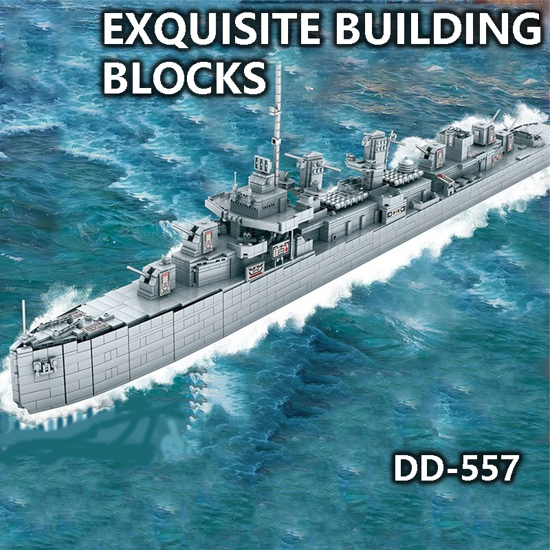 2020 Новый ВМС США Джонстон DD-557 Lowa BB-61 Миссури BB-63 конструкторных блоков, Детские кубики военный корабль игрушки для детей, подарки на Рождеств...
2020 Новый ВМС США Джонстон DD-557 Lowa BB-61 Миссури BB-63 конструкторных блоков, Детские кубики военный корабль игрушки для детей, подарки на Рождеств...