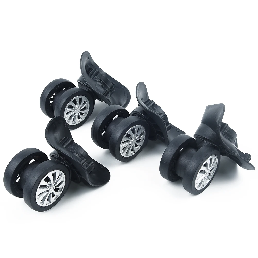 Black Luggage accessories wheel Universal Durable Suitcase Repairment Replacement Luggage Wheels 360° Swivel Spare Caster
Black Luggage accessories wheel Universal Durable Suitcase Repairment Replacement Luggage Wheels 360° Swivel Spare Caster