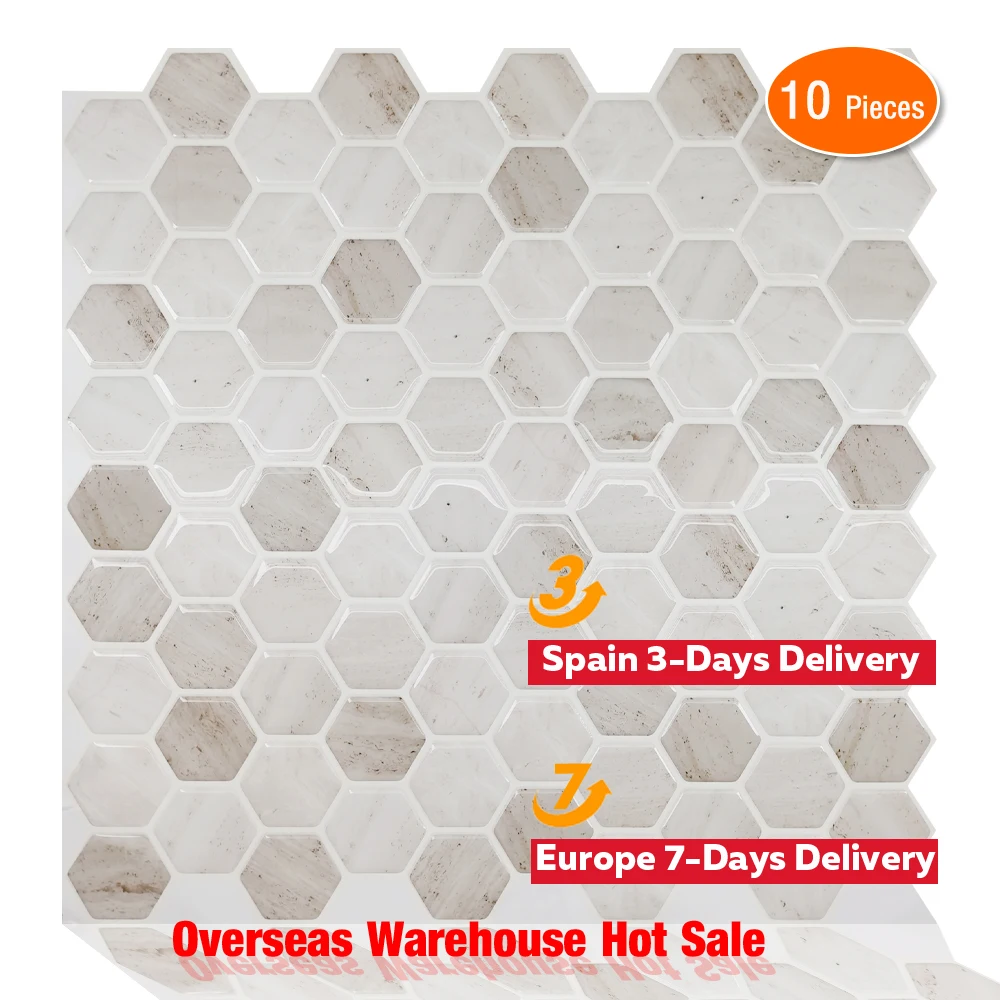 Home Decor DIY Peel and Stick Self Adhesive Vinyl Wallpaper Kitchen Mosaic Wall Tiles Backsplash
Home Decor DIY Peel and Stick Self Adhesive Vinyl Wallpaper Kitchen Mosaic Wall Tiles Backsplash