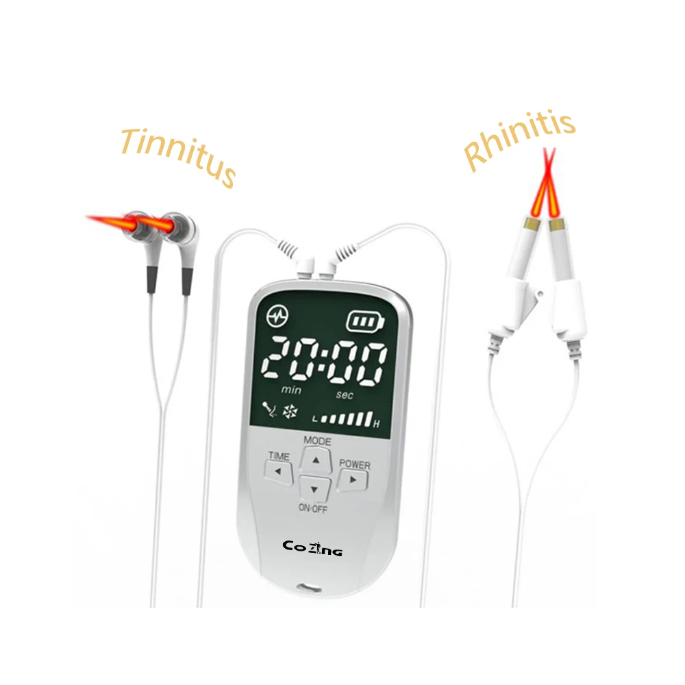 Ear Acupuncture And Rhinitis Laser Therapy Device Nose Care Therapy Machine Low Frequency Laser Drop shipping COZING-BQ05
Ear Acupuncture And Rhinitis Laser Therapy Device Nose Care Therapy Machine Low Frequency Laser Drop shipping COZING-BQ05