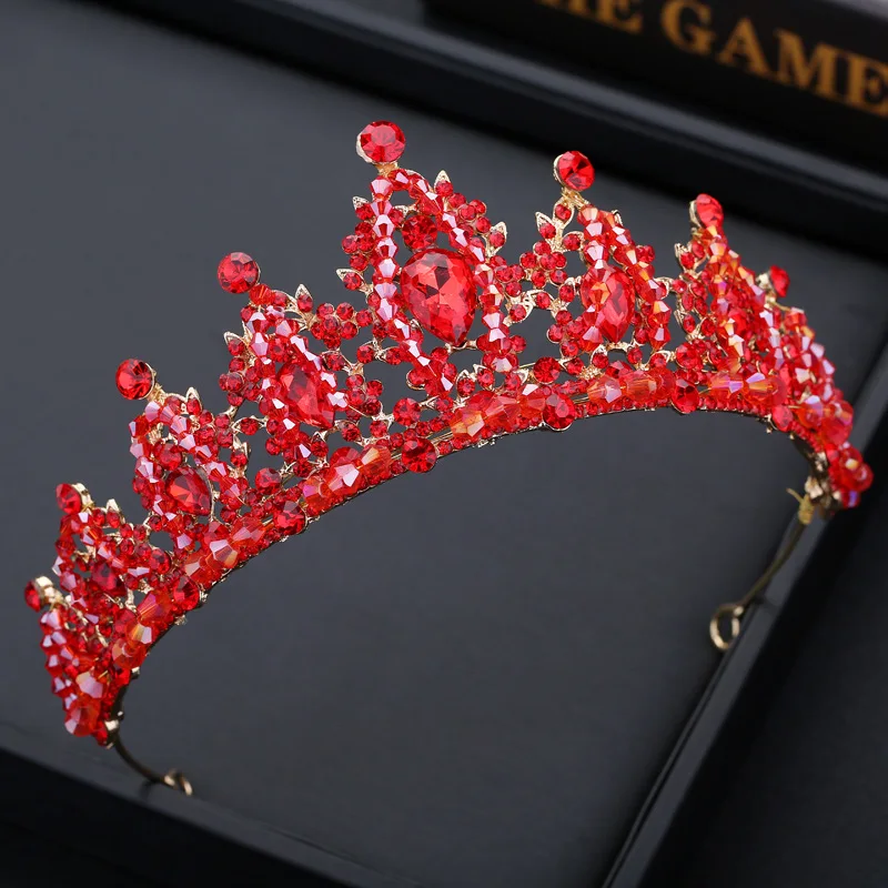 Crown headdress bride ornaments Princess wedding dress phone accessories designer headband haarband dames femme
Crown headdress bride ornaments Princess wedding dress phone accessories designer headband haarband dames femme