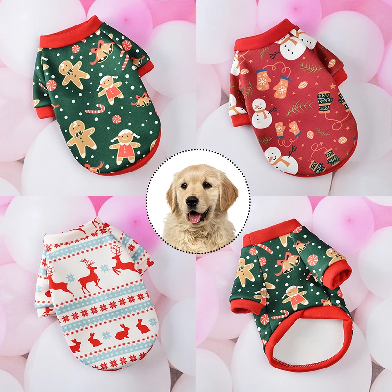 Pet Supplies Warm Printed Hoodie Christmas Style Pet Dog Hoodie Soft Comfortable Cute Cartoon Universal Christmas Hoodie
Pet Supplies Warm Printed Hoodie Christmas Style Pet Dog Hoodie Soft Comfortable Cute Cartoon Universal Christmas Hoodie