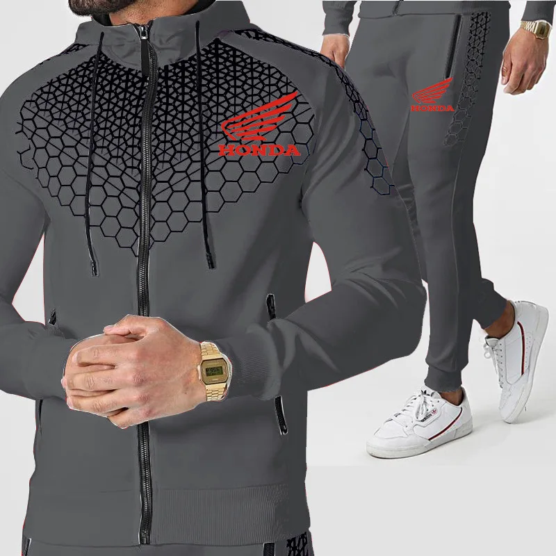 Men's fashion casual suit 2021 autumn and winter new splicing jogging sportswear zipper hoodie + pants 2-piece sports suit
Men's fashion casual suit 2021 autumn and winter new splicing jogging sportswear zipper hoodie + pants 2-piece sports suit