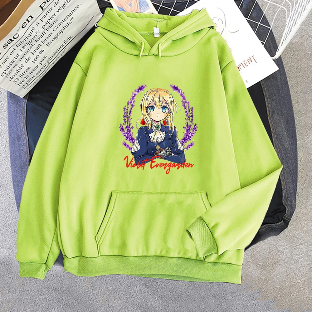 Japanese Anime Violet Evergarden Hoodie Women Men Unisex Harajuku Graphic Aesthetic Sweatshirts Cute Manga Streetwear Kpop Tops
Japanese Anime Violet Evergarden Hoodie Women Men Unisex Harajuku Graphic Aesthetic Sweatshirts Cute Manga Streetwear Kpop Tops