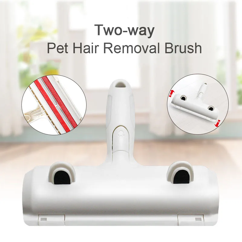 2-Way Pet Hair Remover Brush Dog Cat Comb Tool Convenient Cleaning Fur Brush for Home Furniture Sofa Clothes
2-Way Pet Hair Remover Brush Dog Cat Comb Tool Convenient Cleaning Fur Brush for Home Furniture Sofa Clothes