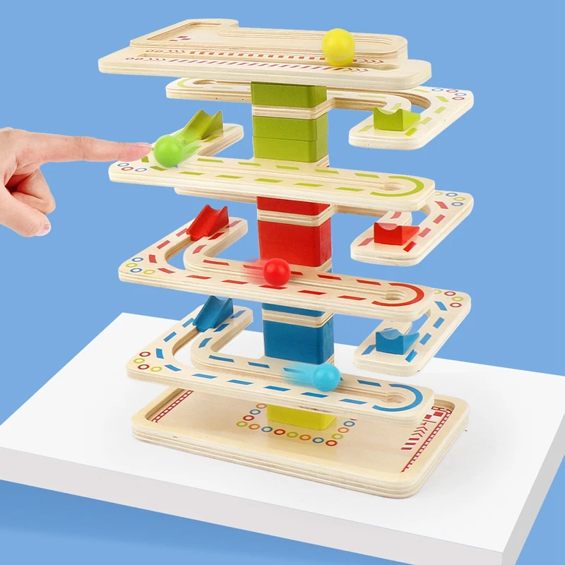 Wooden Railway Gliding Car Ball Maze Toys Educational Preschool Kids Concentration Training Learning Toys
Wooden Railway Gliding Car Ball Maze Toys Educational Preschool Kids Concentration Training Learning Toys