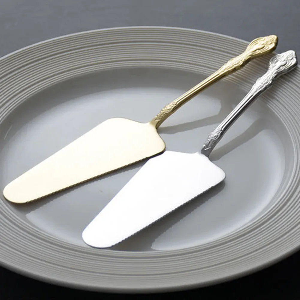 Stainless Steel Cake Shovel Rose Gold Pizza Knifes Gold Wedding Caking Forks Pizza Bread Shovel Baking Tool Accessories
Stainless Steel Cake Shovel Rose Gold Pizza Knifes Gold Wedding Caking Forks Pizza Bread Shovel Baking Tool Accessories