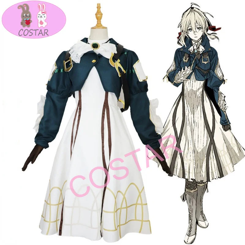 COSTAR Anime Violet Evergarden Cosplay Costume Women Girls Cosplay Dress Halloween Party Costume
COSTAR Anime Violet Evergarden Cosplay Costume Women Girls Cosplay Dress Halloween Party Costume