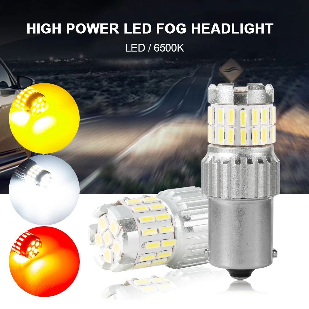 2Pcs 1200ML 1156 LED Bulbs BA15S Canbus Turn Signals Bulb Replacement for Backup Reverse Light Bulb Tail Light 12V/24V headlight
2Pcs 1200ML 1156 LED Bulbs BA15S Canbus Turn Signals Bulb Replacement for Backup Reverse Light Bulb Tail Light 12V/24V headlight