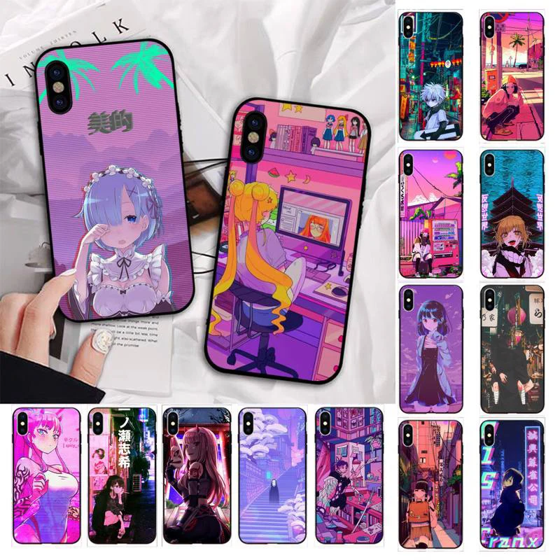 MaiYaCa Vaporwave Glitch Anime girl Phone Case for iphone 13 11 12 pro XS MAX 8 7 6 6S Plus X 5S SE 2020 XR cover
MaiYaCa Vaporwave Glitch Anime girl Phone Case for iphone 13 11 12 pro XS MAX 8 7 6 6S Plus X 5S SE 2020 XR cover