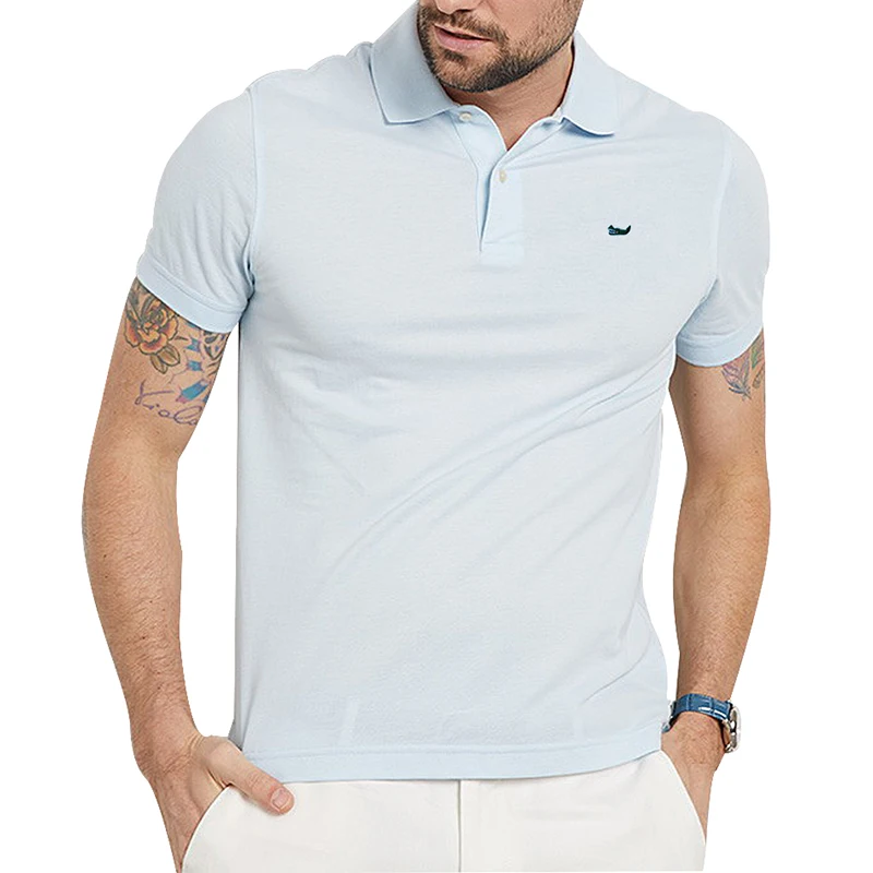 New Fashion Solid Polo Shirt Men Business Casual Clothing Short Sleeve Fit Slim Polos Para Hombre Casual Male Lapel Tees XS-5XL
New Fashion Solid Polo Shirt Men Business Casual Clothing Short Sleeve Fit Slim Polos Para Hombre Casual Male Lapel Tees XS-5XL