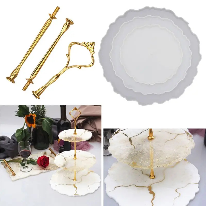 Three layer Irregular Fruit Disc Big Plate Resin Mold Oversized Fruit Tray Resin Mold Transparent Flexible Silicone Mold
Three layer Irregular Fruit Disc Big Plate Resin Mold Oversized Fruit Tray Resin Mold Transparent Flexible Silicone Mold
