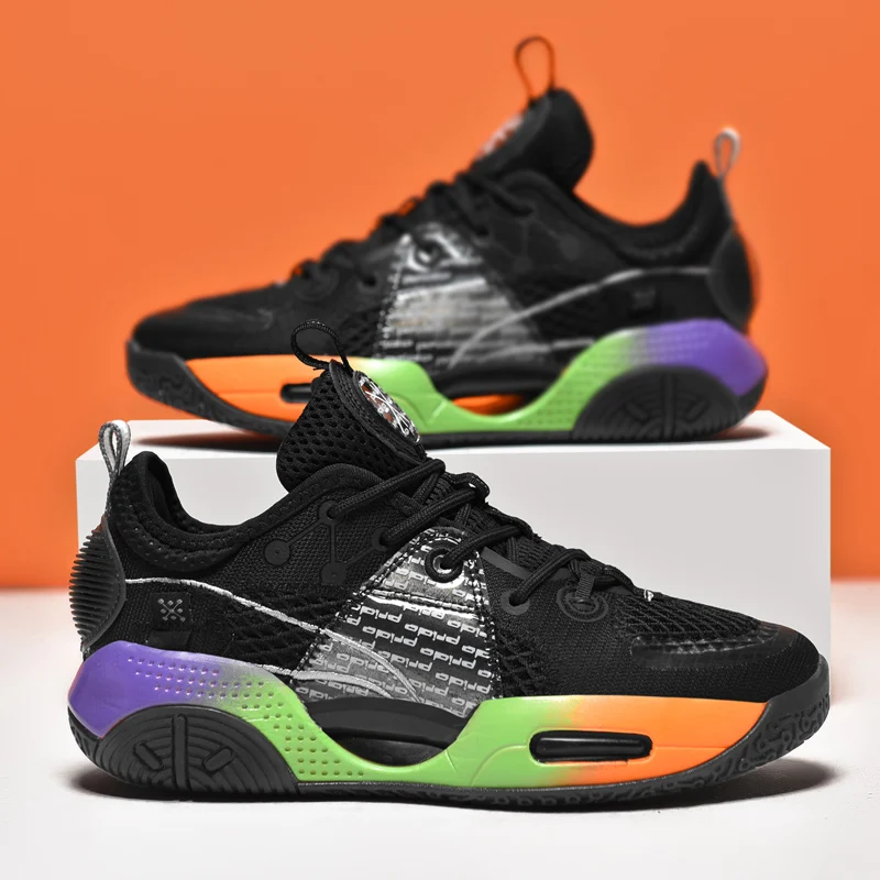 Trendy color matching basketball shoes Men's basketball sneakers High-quality nostalgic light running shoes
Trendy color matching basketball shoes Men's basketball sneakers High-quality nostalgic light running shoes