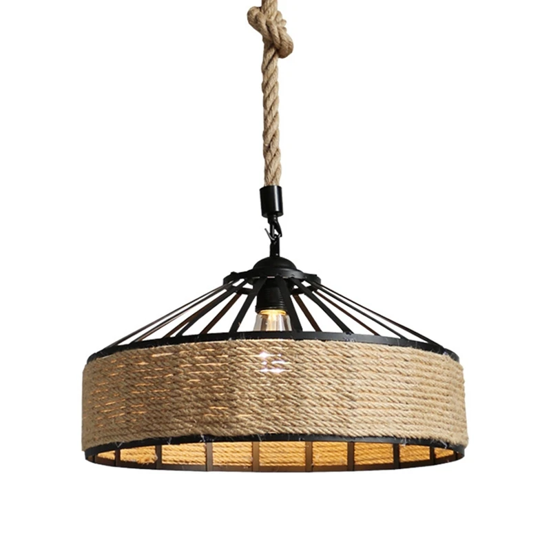 Base Manila Twisted Rope Pendant Lighting Iron Wire Frame Chandelier Hanging Ceiling
Base Manila Twisted Rope Pendant Lighting Iron Wire Frame Chandelier Hanging Ceiling