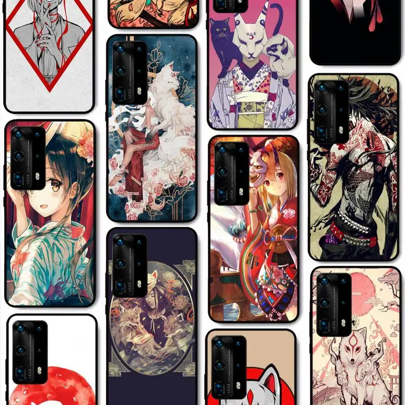 Japanese Style Anime Fox Phone Case For Huawei P40 P30 P20 Pro P10 Plus P9 P8 Lite P Smart Cover
Japanese Style Anime Fox Phone Case For Huawei P40 P30 P20 Pro P10 Plus P9 P8 Lite P Smart Cover